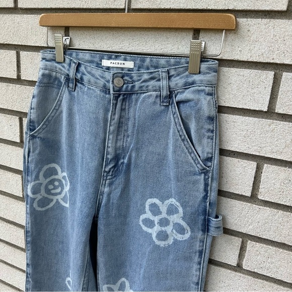 PacSun Daisy Boyfriend Carpenter Pants Jeans - Picture 5 of 15